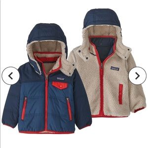 Patagonia Baby Reversible Tribbles Hoody 6-12 mo